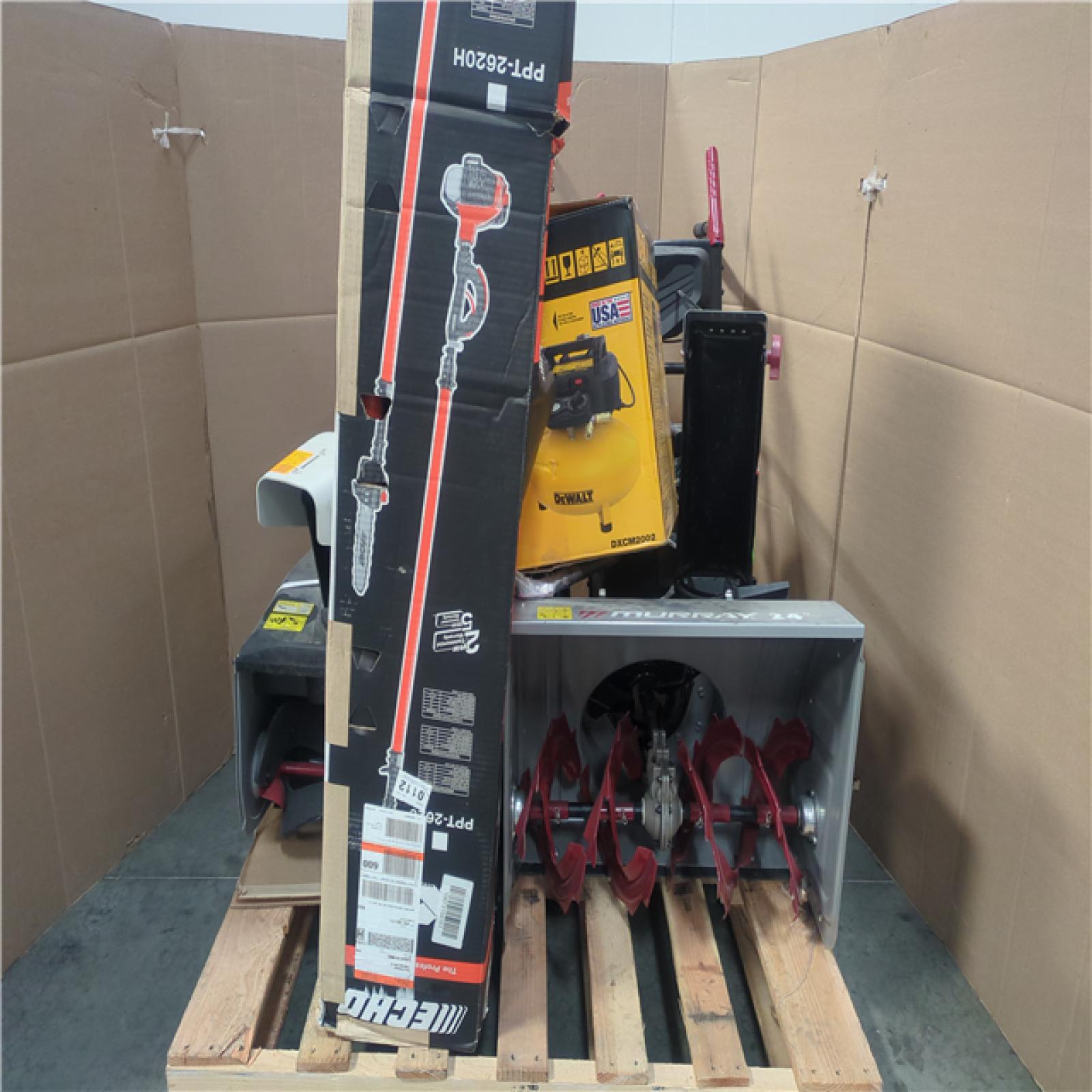 CALIFORNIA AS-IS OUTDOOR POWER EQUIPMENT