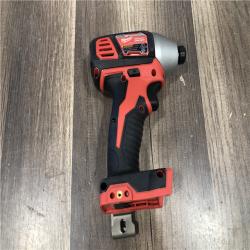 AS-IS Milwaukee 18V Lithium-Ion Cordless 1/4 in. Hex Impact Driver (Tool-Only)