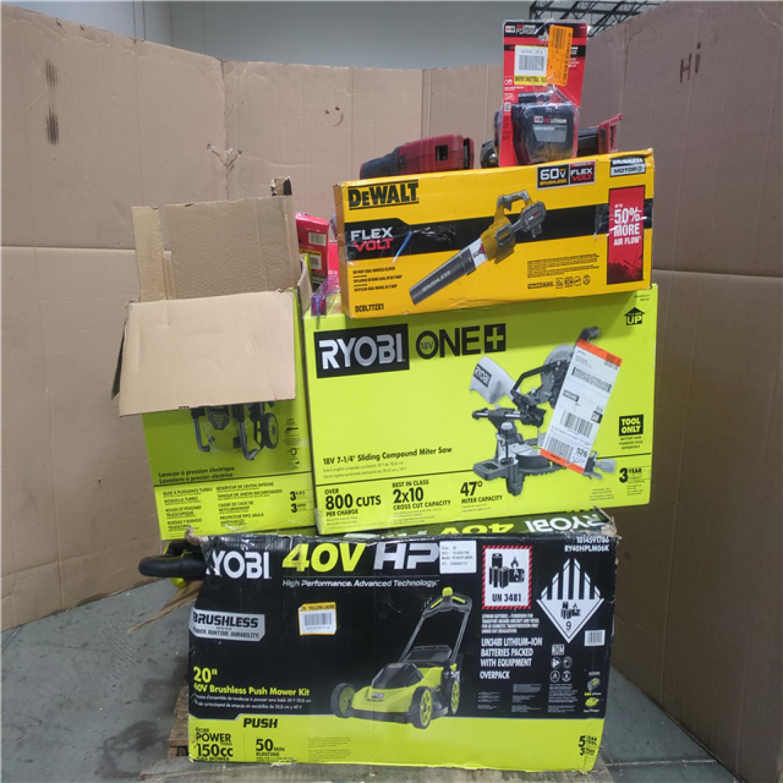 CALIFORNIA AS-IS TOOL PALLET