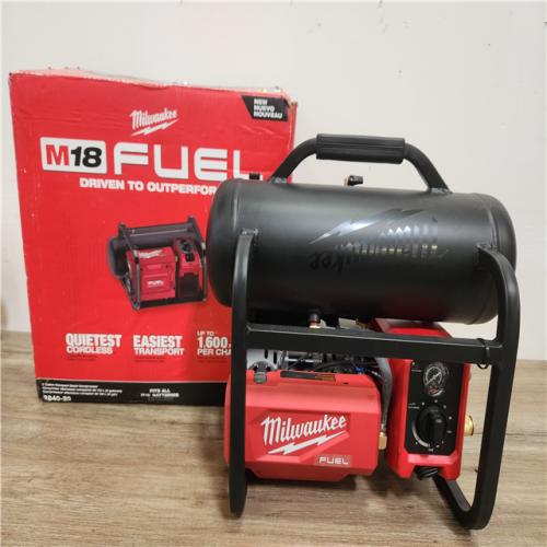 Phoenix Location Appears NEW Milwaukee M18 FUEL 18-Volt Lithium-Ion Brushless Cordless 2 Gal. Electric Compact Quiet Compressor (Tool-Only) 2840-20