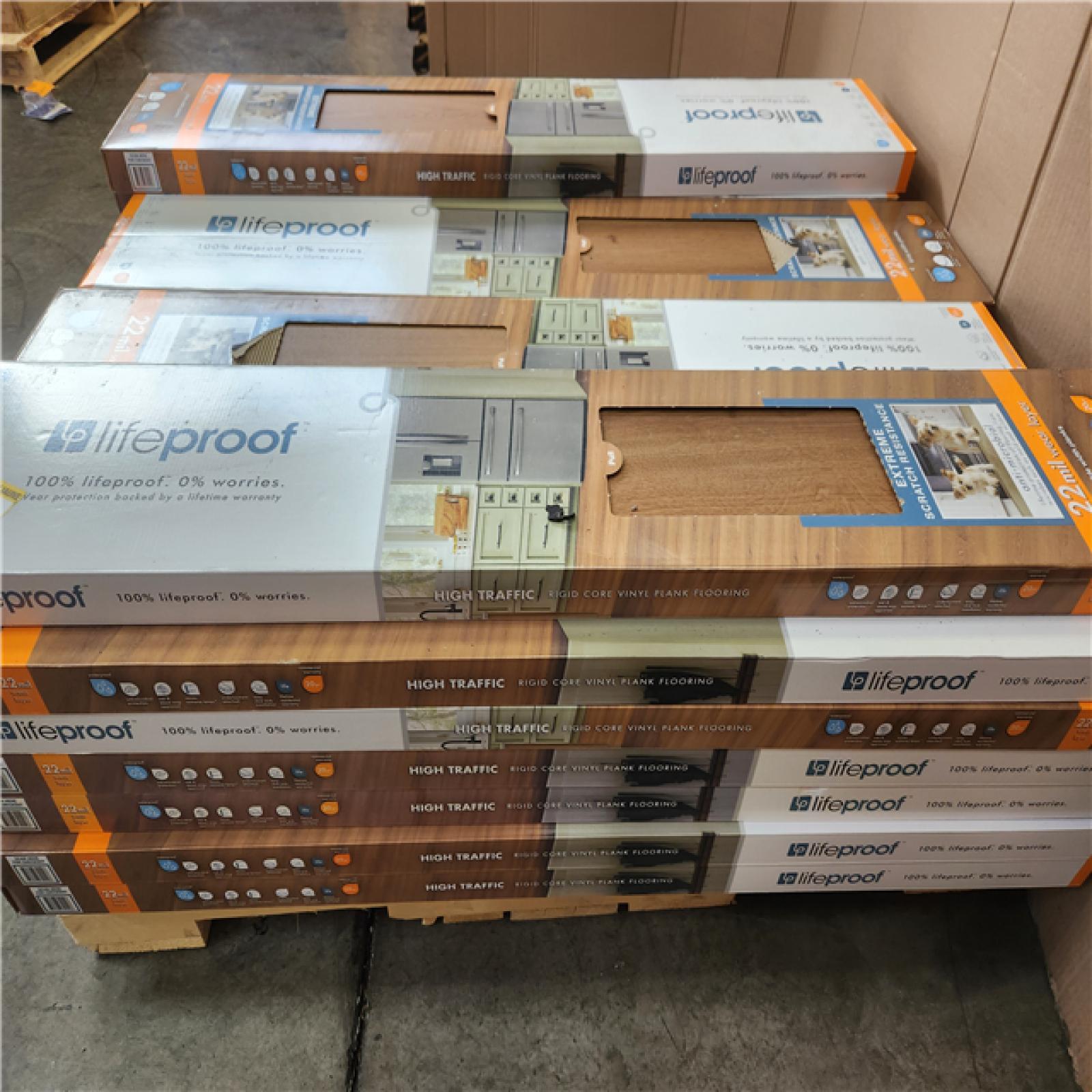 Phoenix NEW Lifeproof Hill Valley Oak 22 MIL x 9 in. W x 48 in. L Waterproof Click Lock Luxury Vinyl Plank Flooring (520 sq. ft. /26 Case)