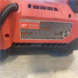 as-is Milwaukee 18-Volt Lithium-Ion Cordless Electric Portable Inflator (Tool-Only)
