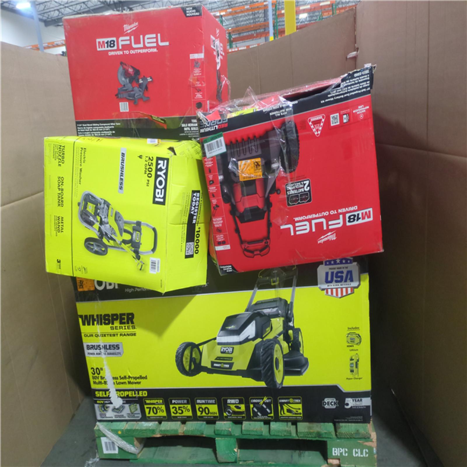 CALIFORNIA AS-IS TOOL PALLET