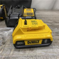 AS-IS DEWALT Atomic 20V Max Lithium-Ion Brushless Cordless Compact 1/4 in. Impact Driver Kit