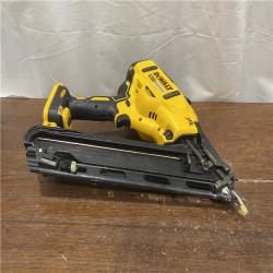 AS-IS DEWALT 20V MAX XR 15 Ga. Cordless 34 Deg Nailer 20 V