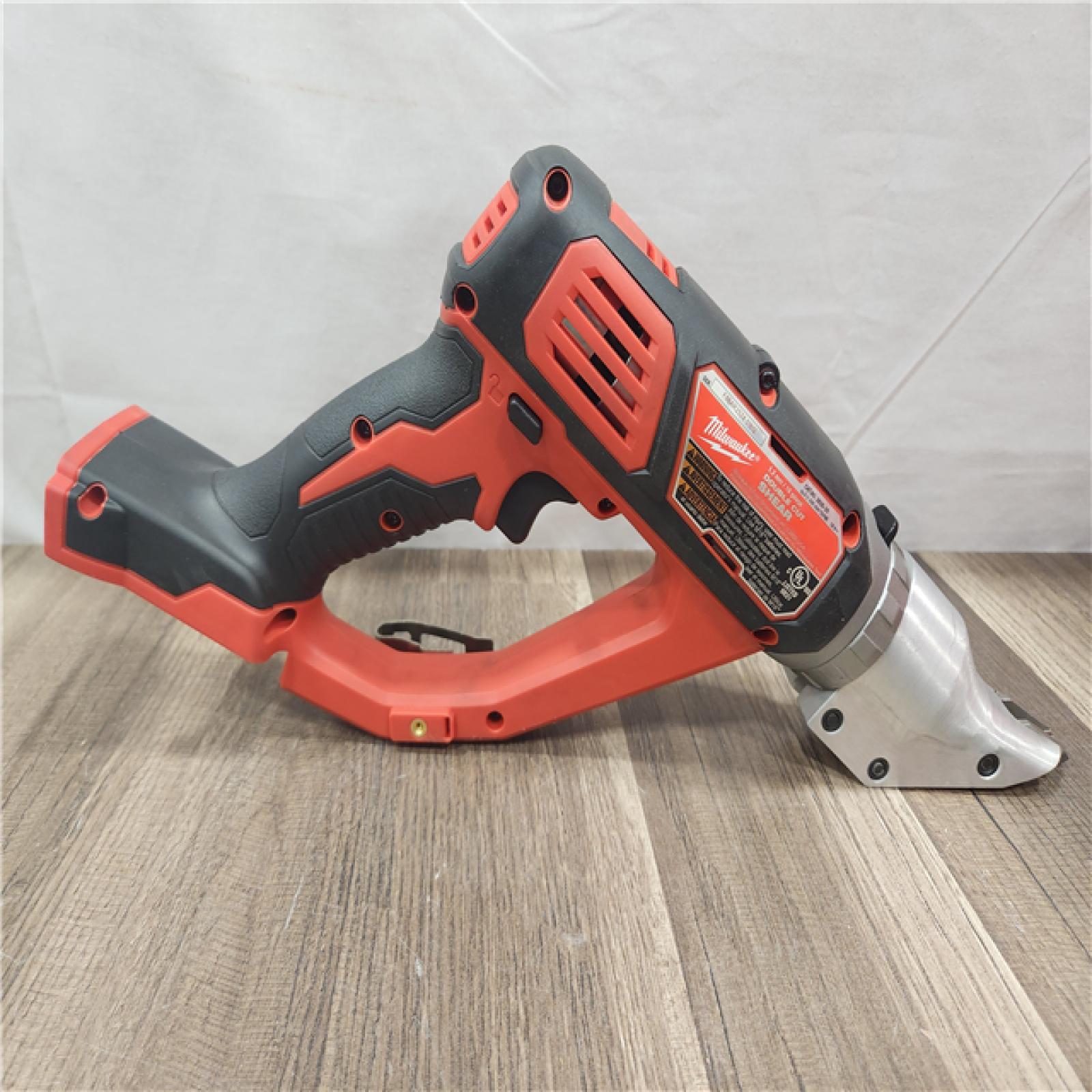 AS-IS- Milwaukee M18 18V Lithium-ion Cordless 18-gauge Double Cut Metal Shear (Tool-Only)