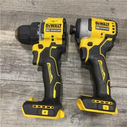 AS-IS DEWALT ATOMIC 20-Volt MAX Lithium-Ion Cordless Combo Kit