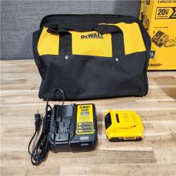 HOUSTON LOCATION - AS-IS DEWALT 20V MAX XR Lithium-Ion Cordless 2-1/2 in. 15-Gauge Finish Nailer Kit