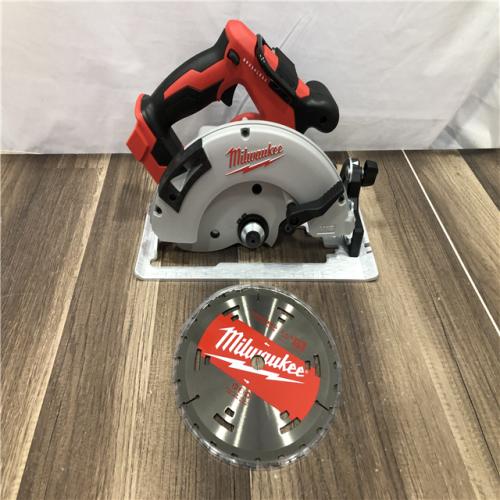 AS-IS Milwaukee M18 18V Lithium-Ion Brushless Cordless 7-1/4 in. Circular Saw (Tool-Only)