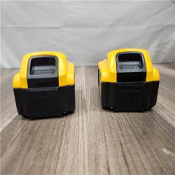 AS-IS - DEWALT 20V MAX XR 4 Ah Li-Ion Battery (2 Pc)