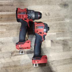 HOUSTON LOCATION - AS-IS Milwaukee FUEL 18V Lithium-Ion Brushless Cordless Hammer Drill and Impact Driver Combo Kit