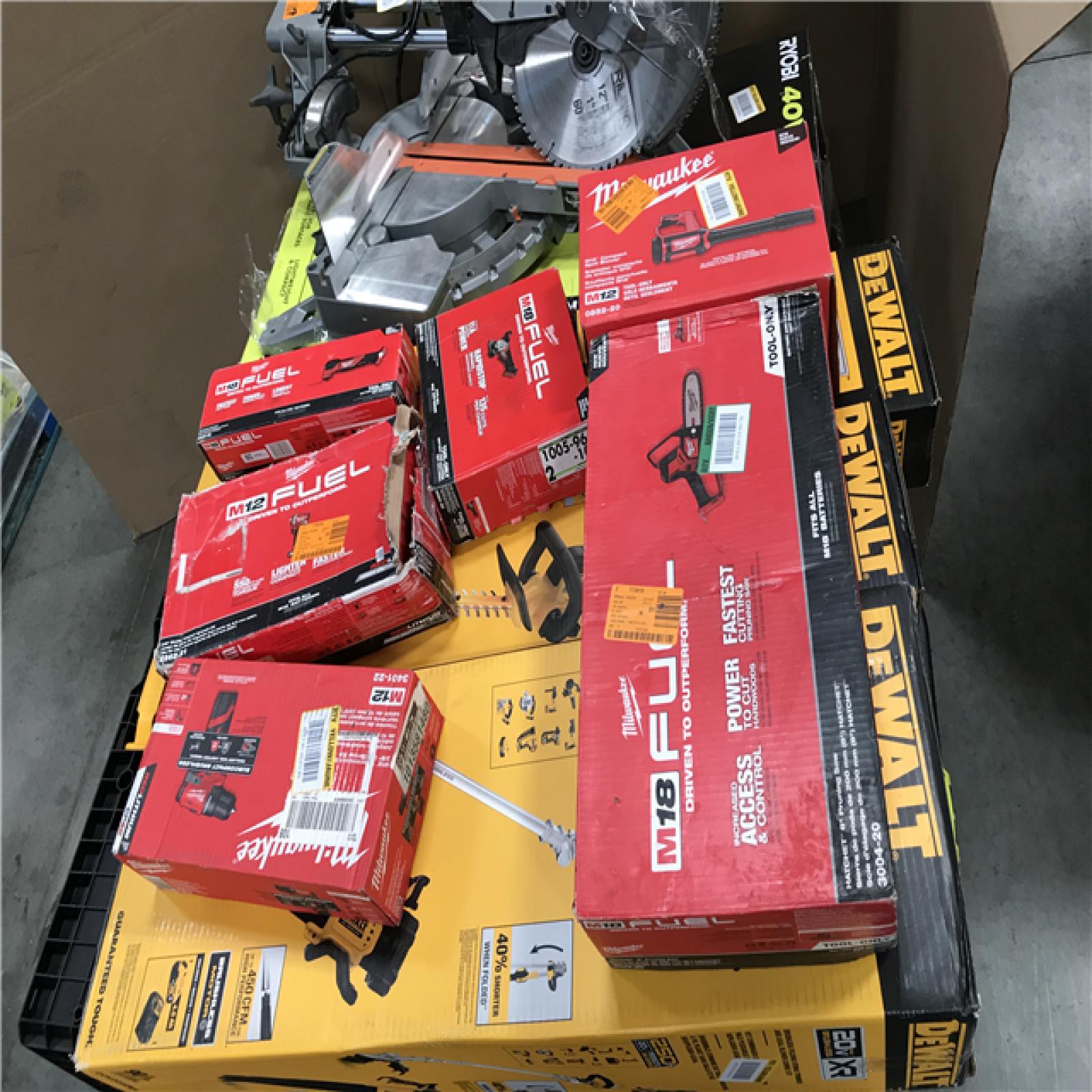 CALIFORNIA AS-IS TOOL PALLET