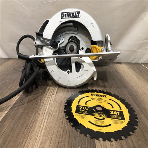 AS-IS DEWALT 15 Amp Corded 7-1/4 in. Lightweight Circular Saw