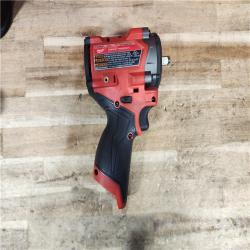 HOUSTON LOCATION - AS-IS Milwaukee FUEL 12V Li-Ion Brushless Cordless Stubby 3/8 in. Impact Wrench Kit