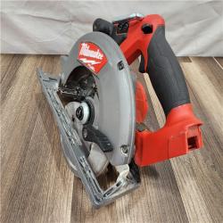 AS-IS Milwaukee M18 FUEL 18V Lithium-Ion Brushless Cordless 6-1/2 in. Circular Saw (Tool-Only)