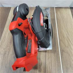 AS-IS Milwaukee  M18 FUEL 18V Lithium-Ion Brushless Cordless Metal Cutting 5-3/8 in. Circular Saw (Tool-Only) W/ Metal Saw Blade