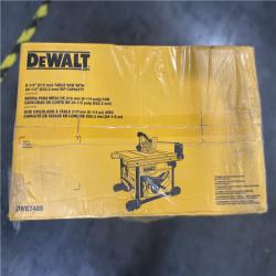 NEW- DeWalt 15 Amps Corded 8-1/4 in. Compact Table Saw