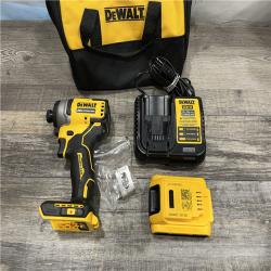 AS-IS DEWALT Atomic 20V Max Lithium-Ion Brushless Cordless Compact 1/4 in. Impact Driver Kit