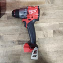 HOUSTON LOCATION - AS-IS (APPEARS LIKE NEW) Milwaukee 2904-22 Hammer Drill Driver Kit with Batteries  Charger & Tool Case  Red