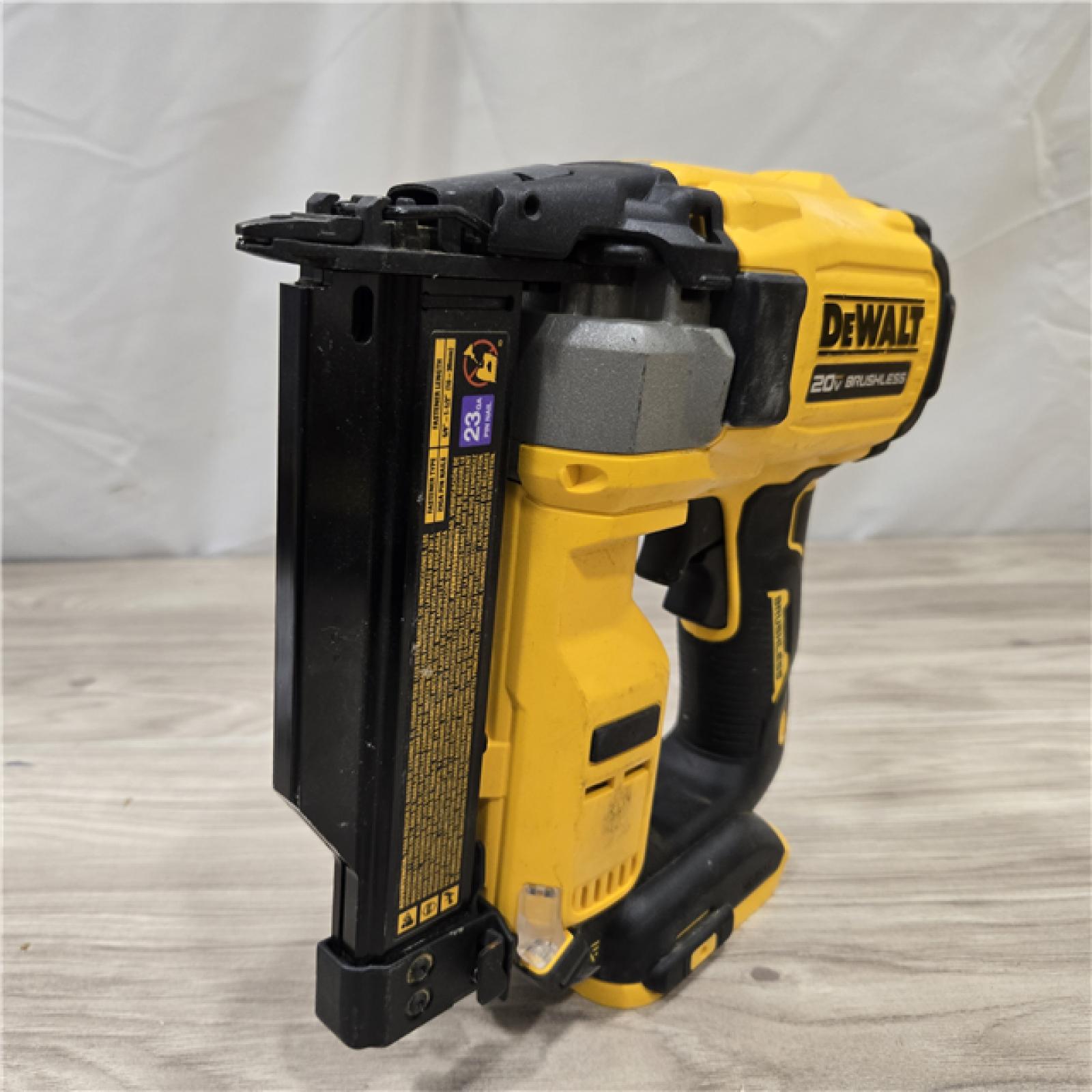 AS-IS DeWalt DCN623D1 20V MAX Atomic Compact Cordless Pin Nailer Kit
