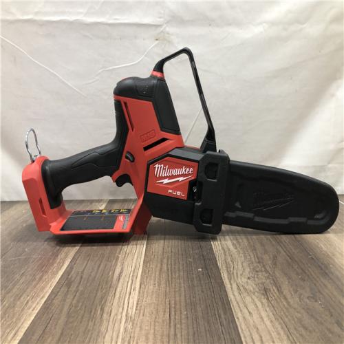 AS-IS Milwaukee FUEL 18V Lithium-Ion Brushless Battery 8 in. HATCHET Pruning Saw (Tool-Only)