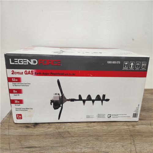 Phoenix Location SEALED Legend Force 52 cc 2-Cycle Gas Powered 1-Man Earth Auger with 8 in. Bit