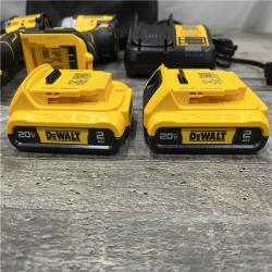 AS-IS DEWALT ATOMIC 20-Volt MAX Lithium-Ion Cordless Combo Kit