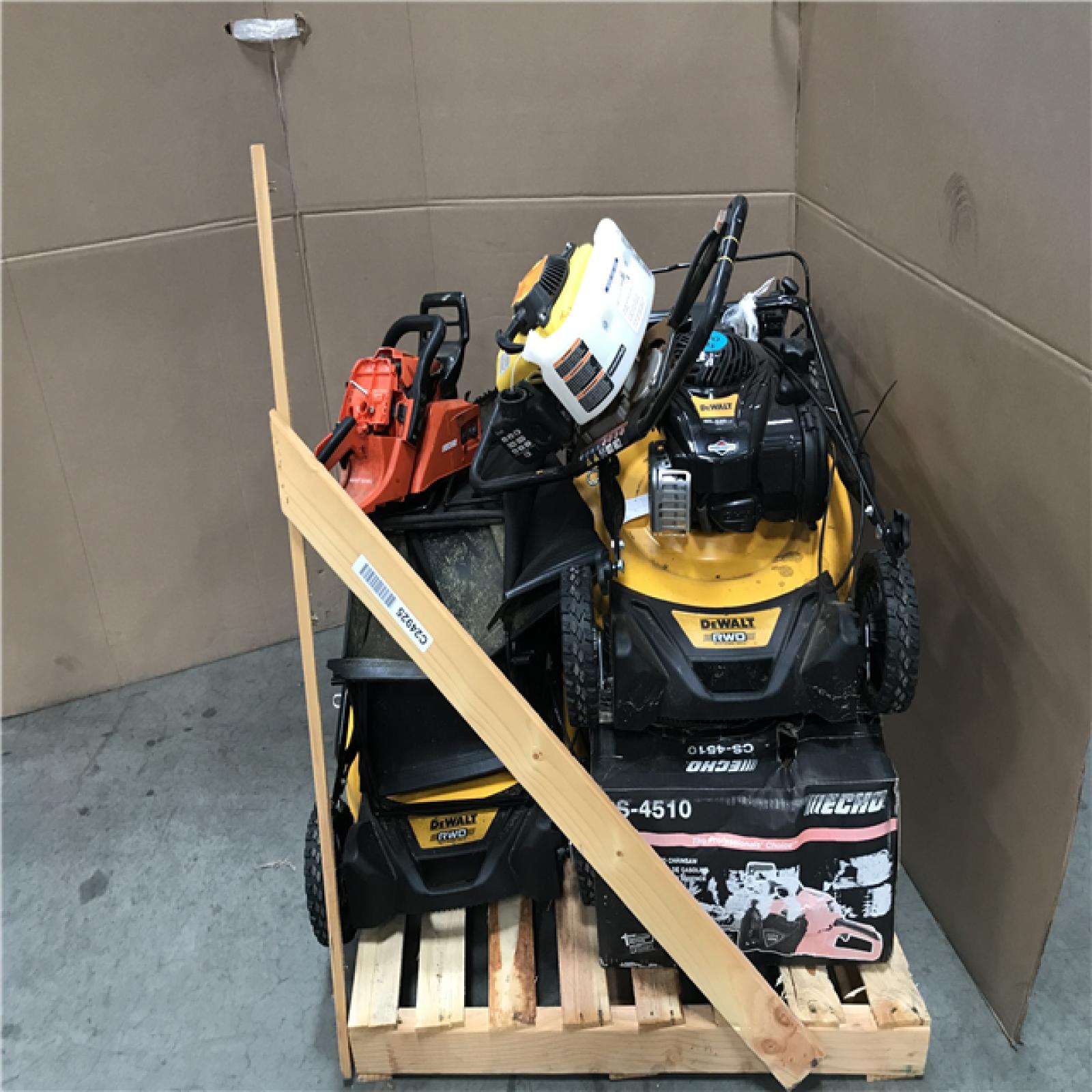 CALIFORNIA AS-IS OUTDOOR POWER EQUIPMENT