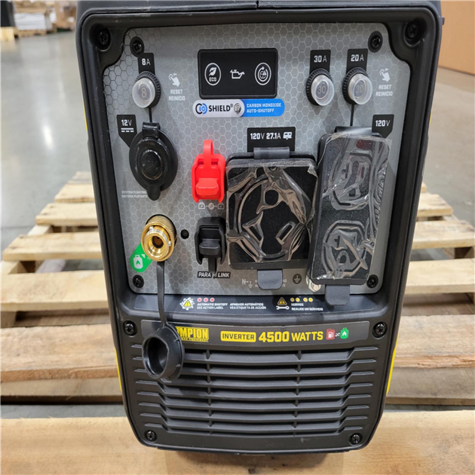 CALIFORNIA AS-IS CHAMPION PORTABLE GENERATOR 4500