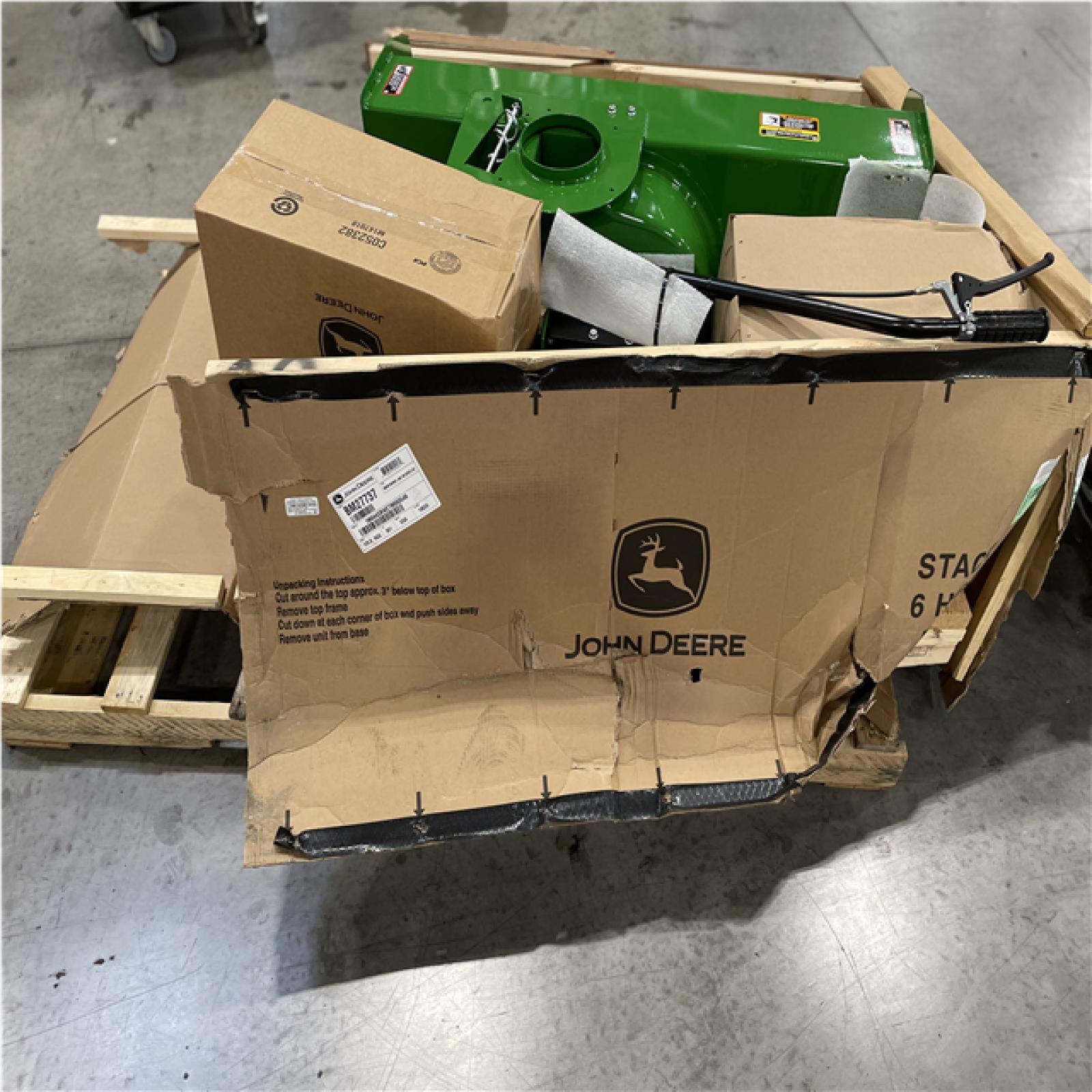 DALLAS LOCATION- JOHN DEERE 44in. Snow Blower Attachment For 100 & 200 Series Tractors