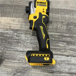 AS-IS DEWALT ATOMIC 20V MAX Lithium-Ion Cordless 1/4 in. Brushless Impact Driver Kit