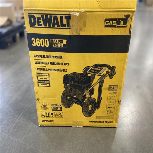 AS-IS DEWALT 3600 PSI 2.5 GPM Cold Water Gas Professional Pressure Washer with HONDA GX200 Engine