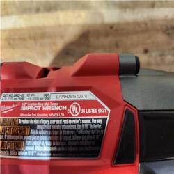 Houston Location AS-IS Milwaukee FUEL Gen-2 18V Lithium-Ion Brushless Cordless Mid Torque 1/2 in. Impact Wrench w/Friction Ring (Tool-Only)