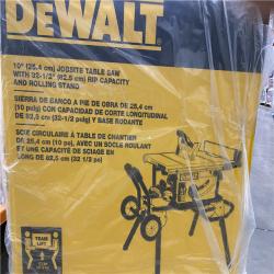 NEW- DEWALT 10 in. 15 Amp 120V Site-Pro Compact Jobsite Table Saw