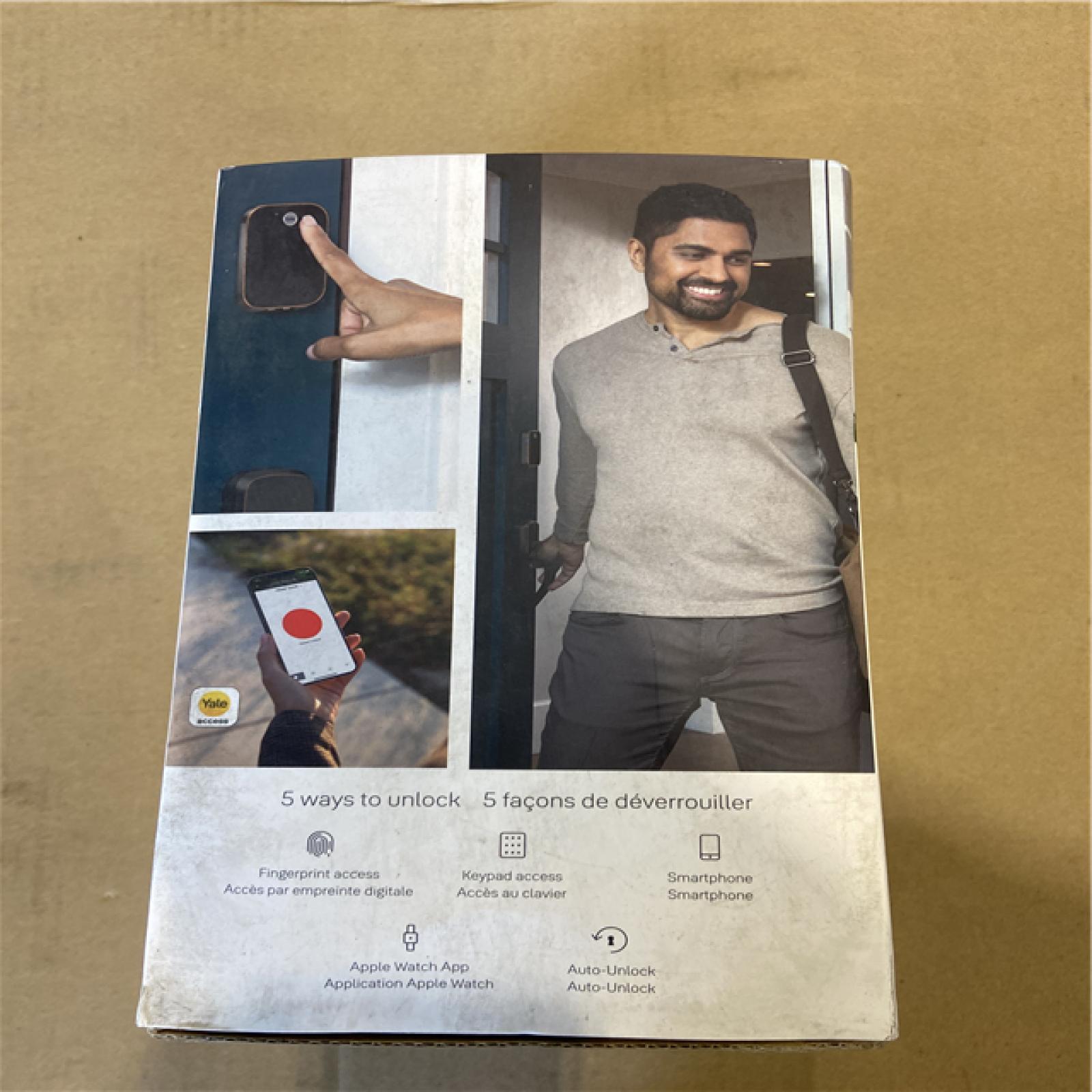 NEW! - Yale Assure Lock 2; Keyless Smart Door Lock with Wi-Fi and Fingerprint Access; Oil Rubbed Bronze