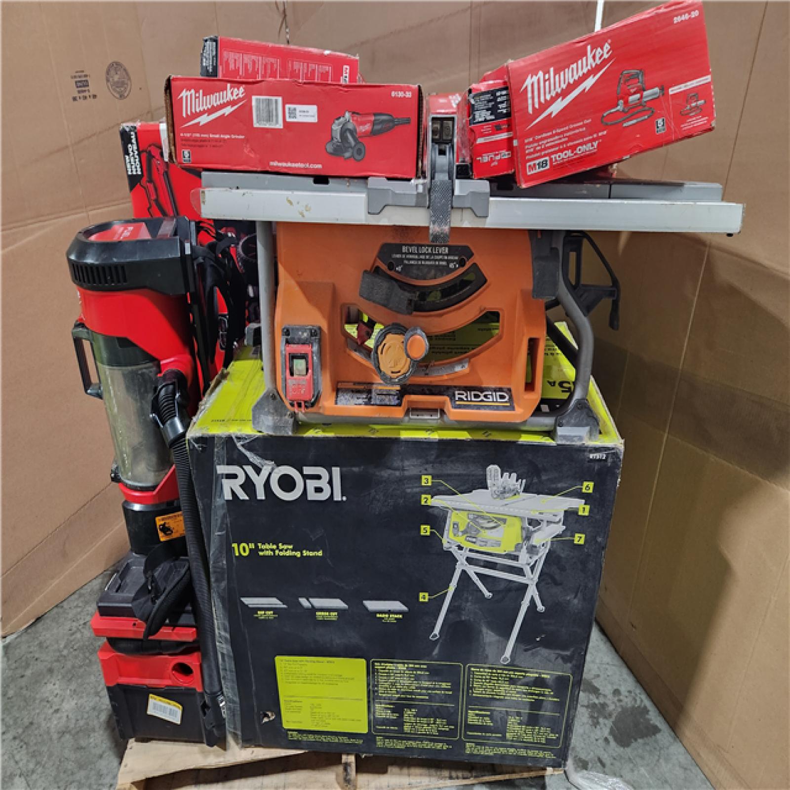 CALIFORNIA AS-IS TOOL PALLET