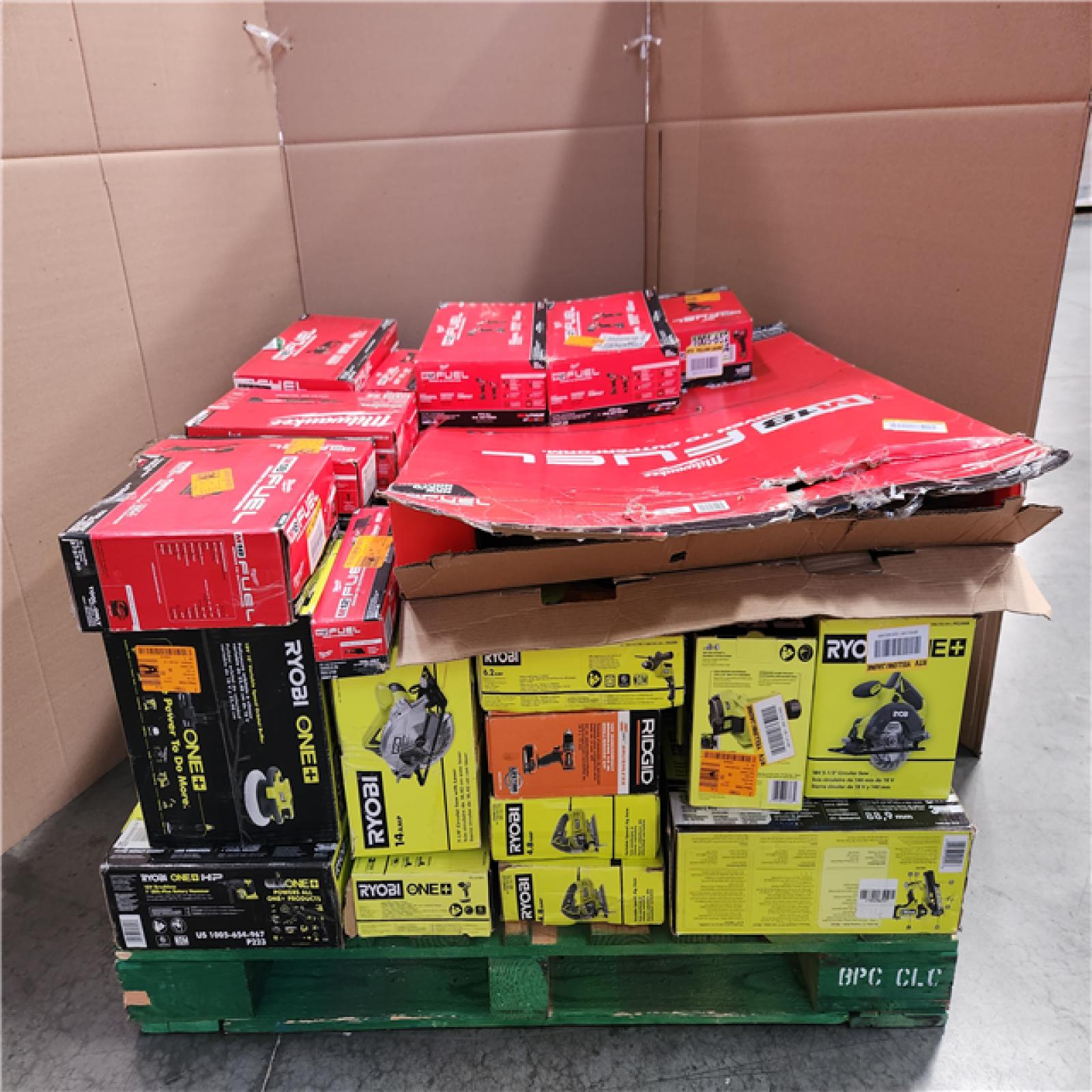 CALIFORNIA AS-IS TOOL PALLET