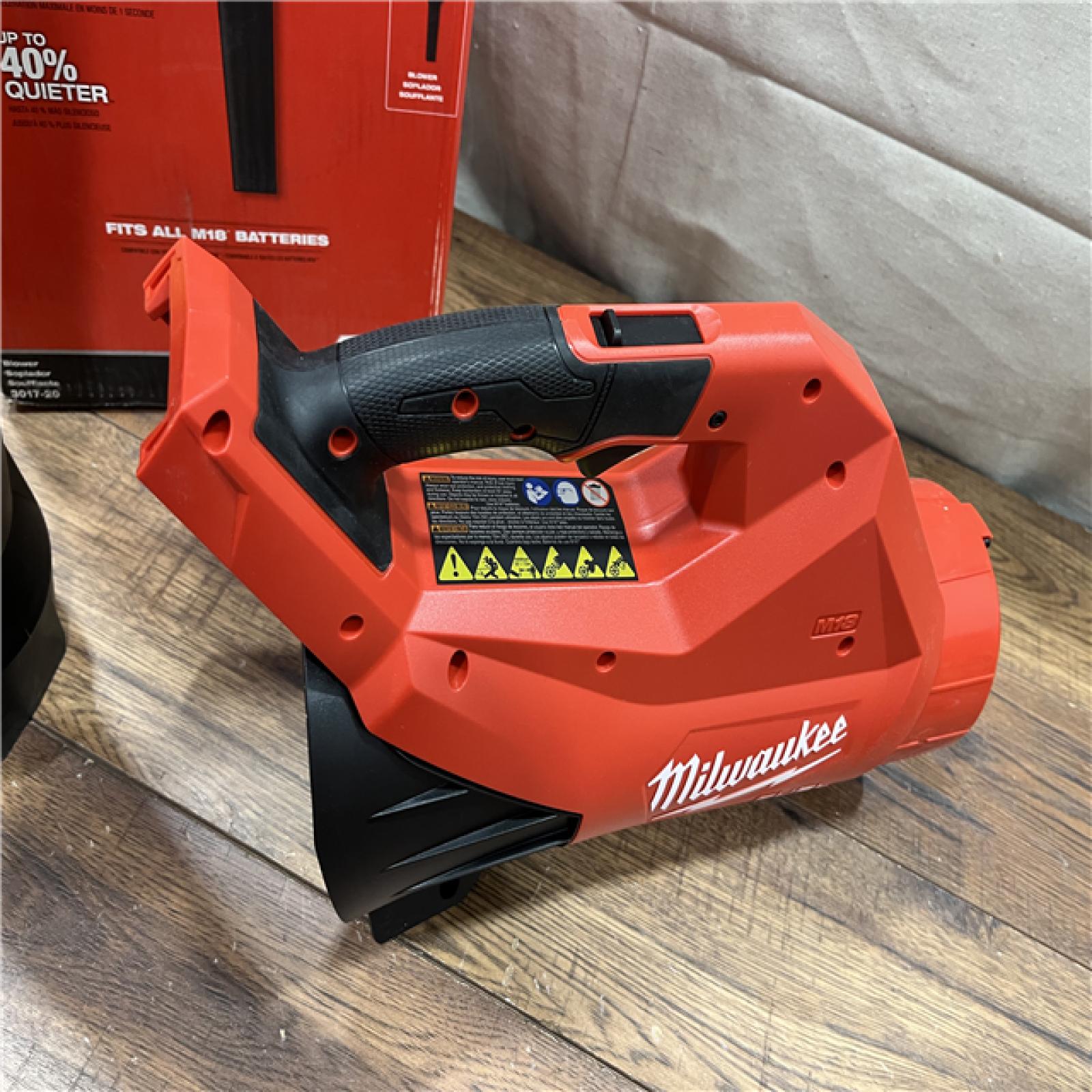 AS-IS Milwaukee M18 FUEL 18V Lithium-Ion Brushless Cordless Handheld Blower (Tool-Only)