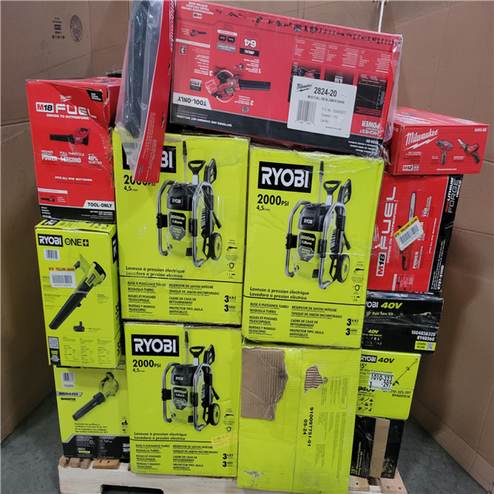 CALIFORNIA AS-IS TOOL PALLET