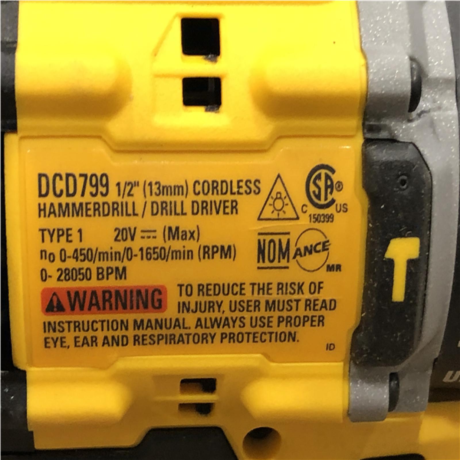 AS-IS DEWALT ATOMIC 20V MAX Lithium-Ion Cordless 2-Tool Combo Kit
