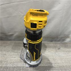 AS-IS DEWALT 20V MAX XR Cordless Brushless Fixed Base Compact Router (Tool Only)