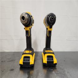 AS-IS- DEWALT ATOMIC 20-Volt MAX Lithium-Ion Cordless Combo Kit