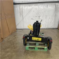 Houston Location - AS-IS Outdoor Power Equipment CHAMPION 27 TON LOG SPLITTER