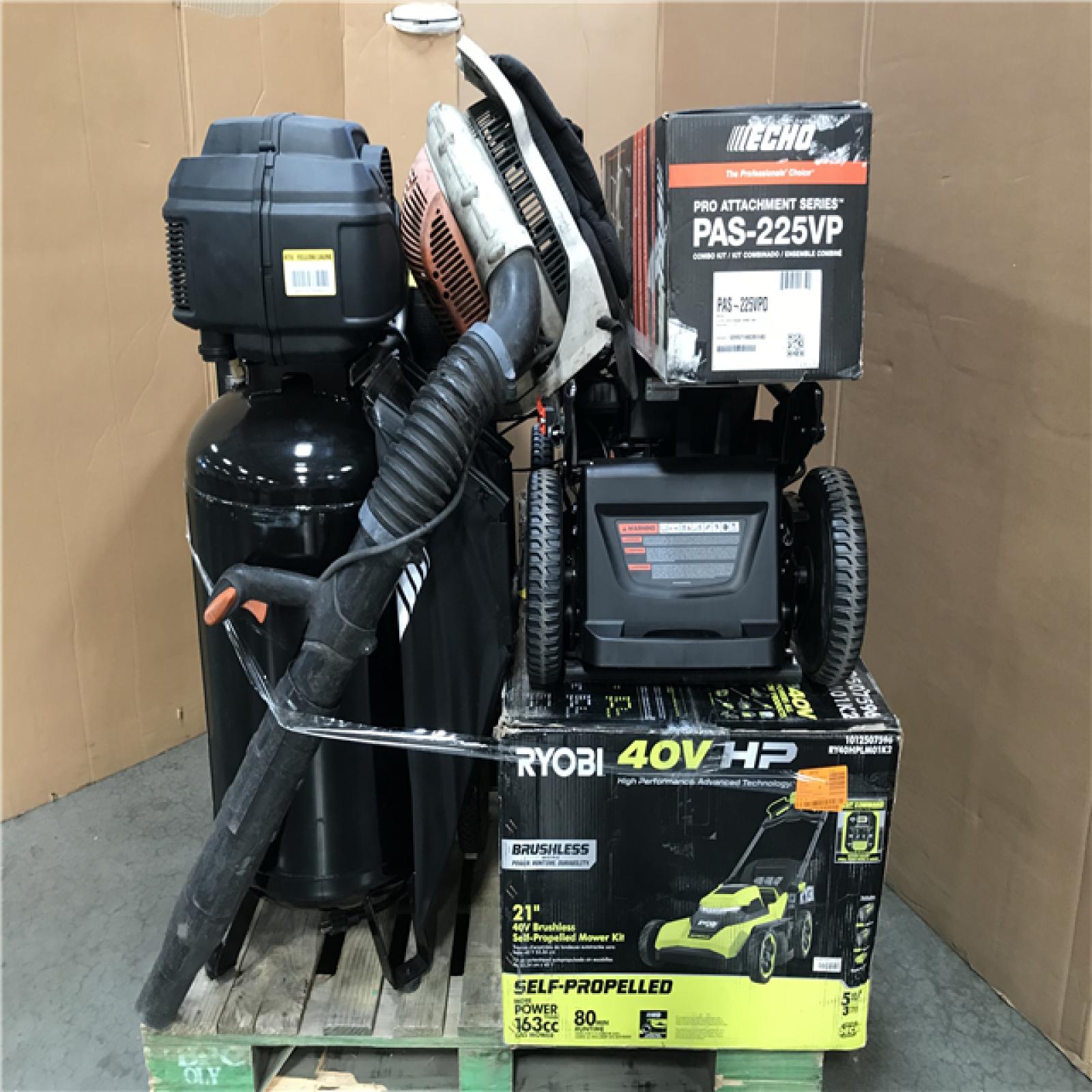 CALIFORNIA AS-IS OUTDOOR POWER EQUIPMENT