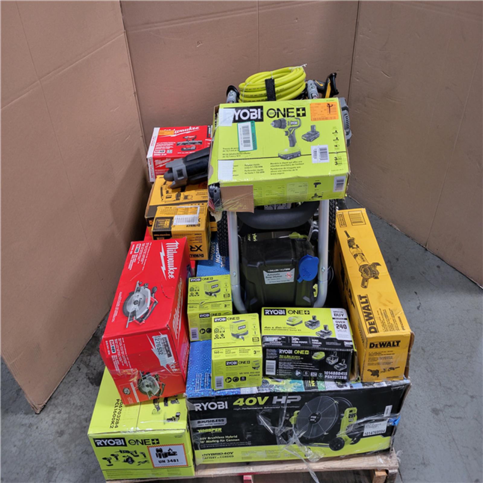 CALIFORNIA AS-IS TOOL PALLET