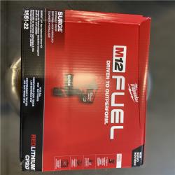 NEW! - Milwaukee M12 FUEL SURGE 12V Lithium-Ion Brushless Cordless 1/4 in. Hex Impact Driver Compact Kit w/Two 2.0Ah Batteries  Bag