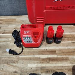 HOUSTON LOCATION - AS-IS (APPEARS LIKE NEW) M12 12-Volt Lithium-Ion Force Logic Cordless Press Tool Kit (3 Jaws Included) with Two 1.5 Ah Battery and Hard Case