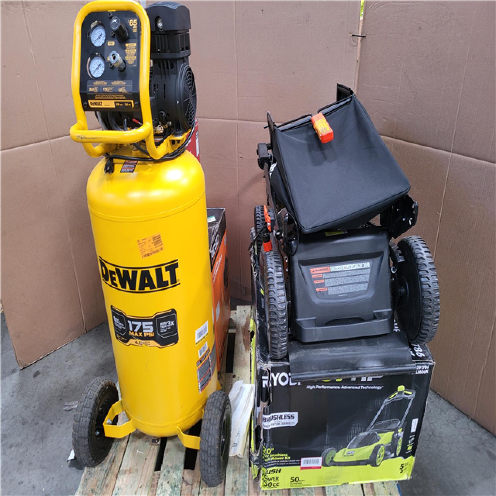 CALIFORNIA AS-IS OUTDOOR POWER EQUIPMENT