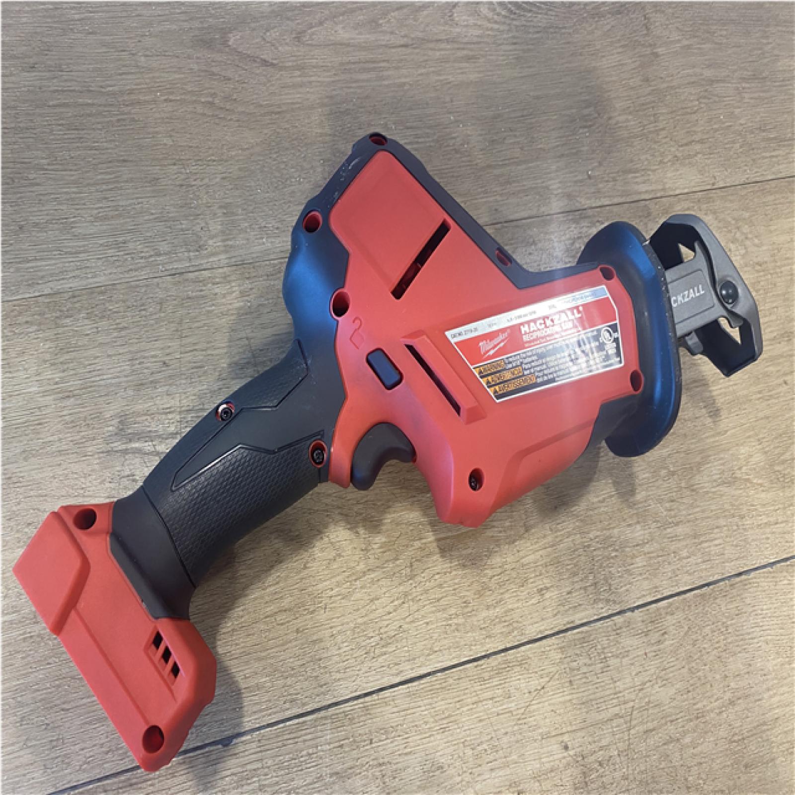 as-is Milwaukee FUEL 18V Lithium-Ion Brushless Cordless HACKZALL Reciprocating Saw (Tool-Only)