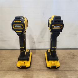 AS-IS- DeWalt 20V MAX Atomic 20 V Cordless Brushless 2 Tool Combo Kit